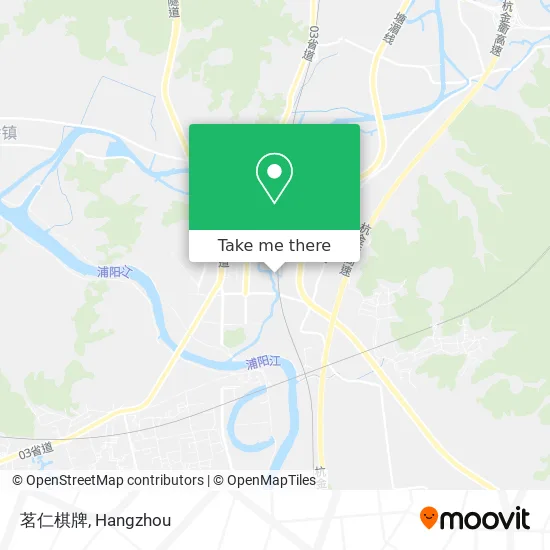 茗仁棋牌 map