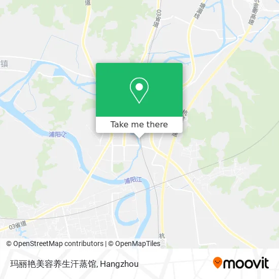 玛丽艳美容养生汗蒸馆 map