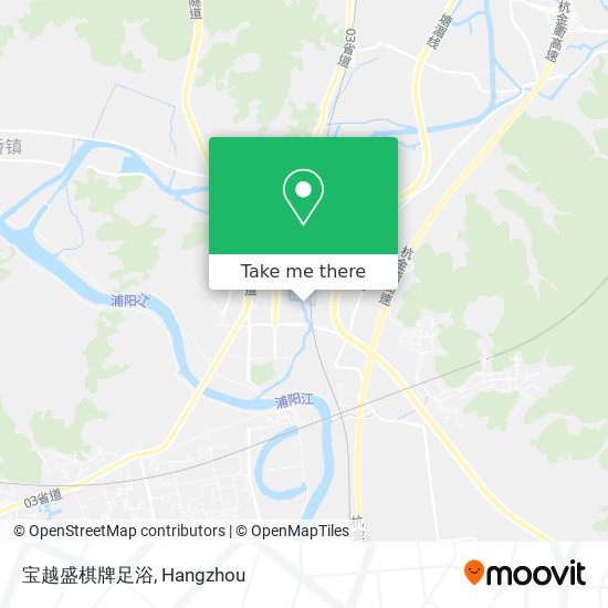 宝越盛棋牌足浴 map