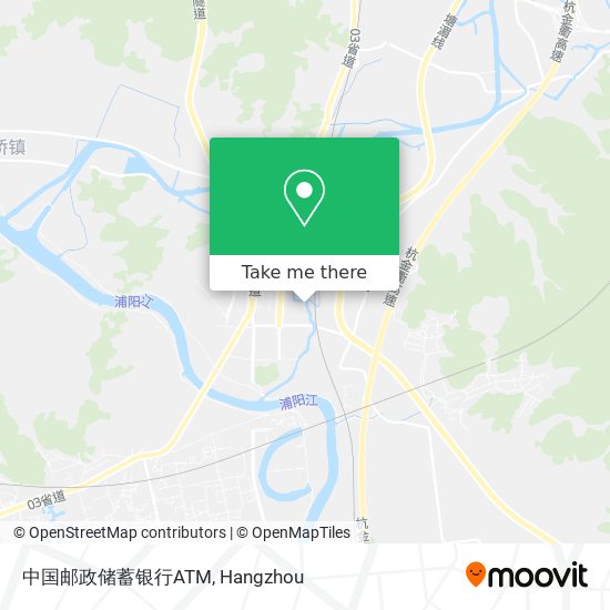 中国邮政储蓄银行ATM map