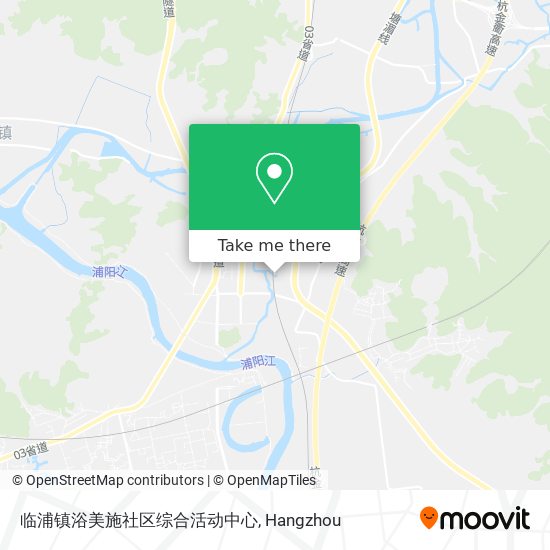 临浦镇浴美施社区综合活动中心 map