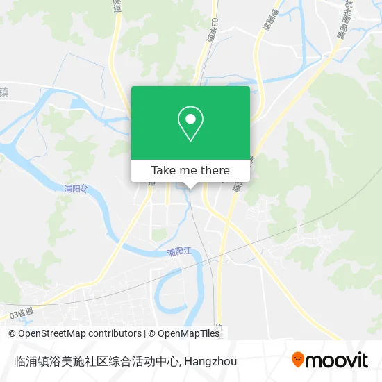 临浦镇浴美施社区综合活动中心 map