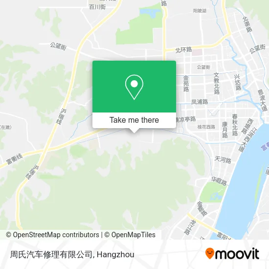周氏汽车修理有限公司 map