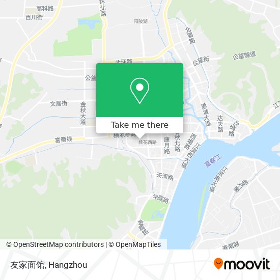 友家面馆 map