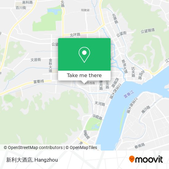 新利大酒店 map