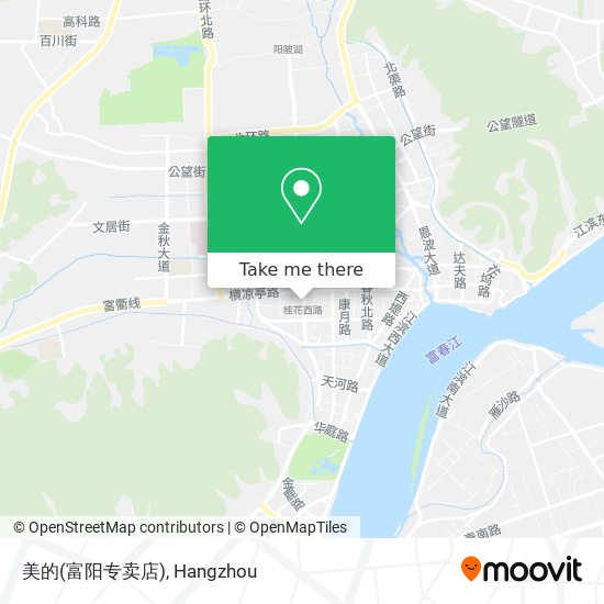 美的(富阳专卖店) map