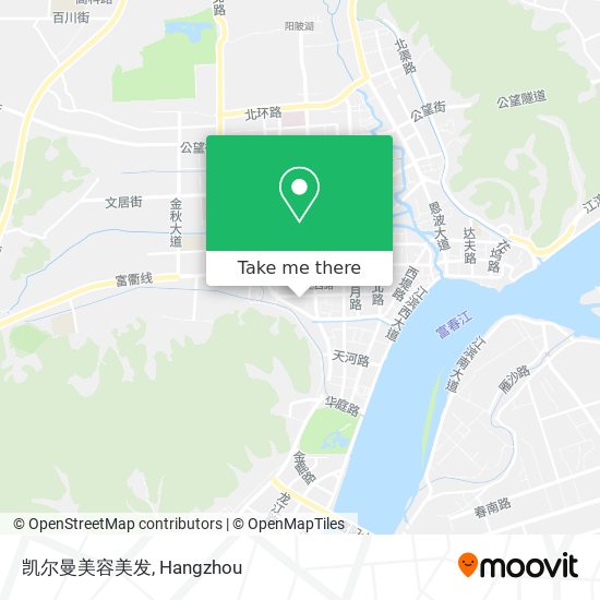 凯尔曼美容美发 map
