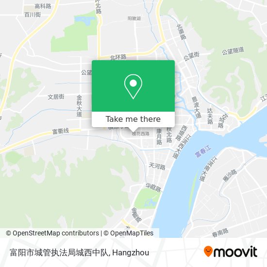 富阳市城管执法局城西中队 map