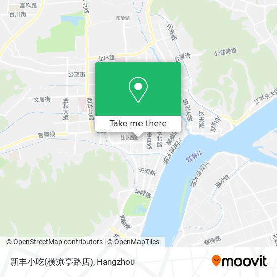 新丰小吃(横凉亭路店) map