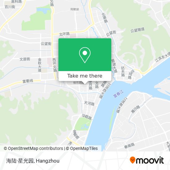 海陆·星光园 map
