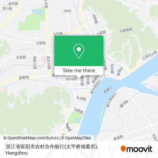 浙江省富阳市农村合作银行(太平桥储蓄所) map