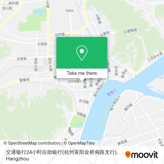 交通银行24小时自助银行(杭州富阳金桥南路支行) map