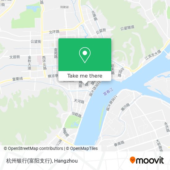 杭州银行(富阳支行) map