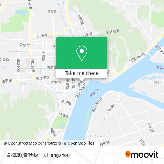 肯德基(春秋餐厅) map