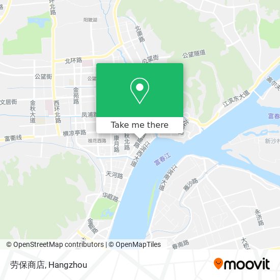 劳保商店 map