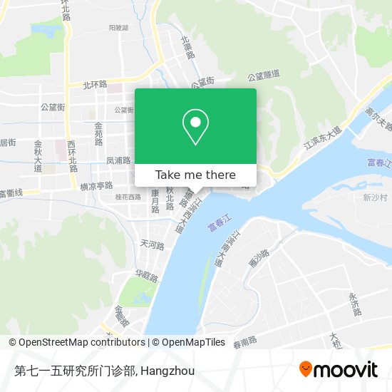 第七一五研究所门诊部 map