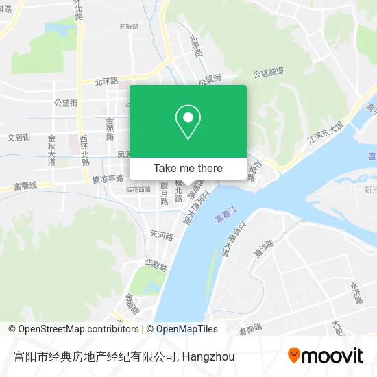 富阳市经典房地产经纪有限公司 map