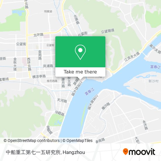 中船重工第七一五研究所 map