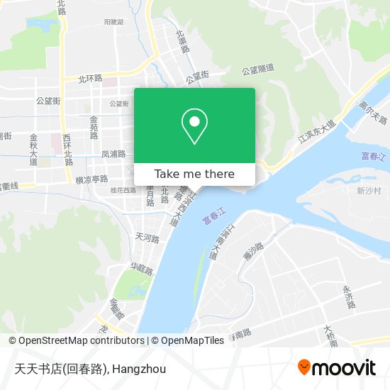 天天书店(回春路) map