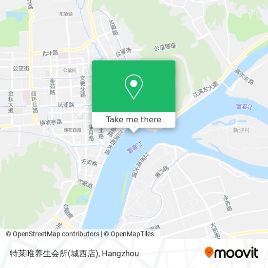 特莱唯养生会所(城西店) map