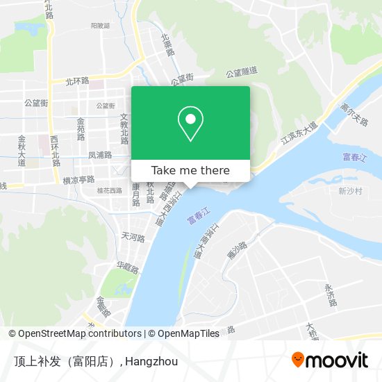 顶上补发（富阳店） map