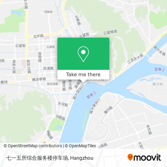七一五所综合服务楼停车场 map