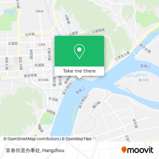 富春街道办事处 map