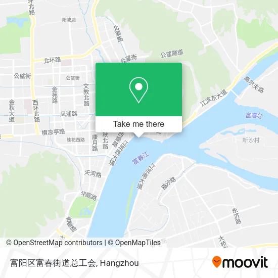 富阳区富春街道总工会 map