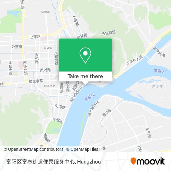 富阳区富春街道便民服务中心 map