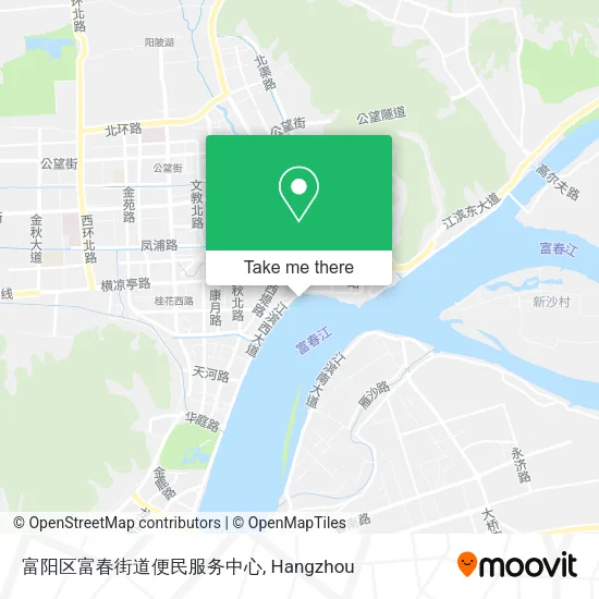 富阳区富春街道便民服务中心 map