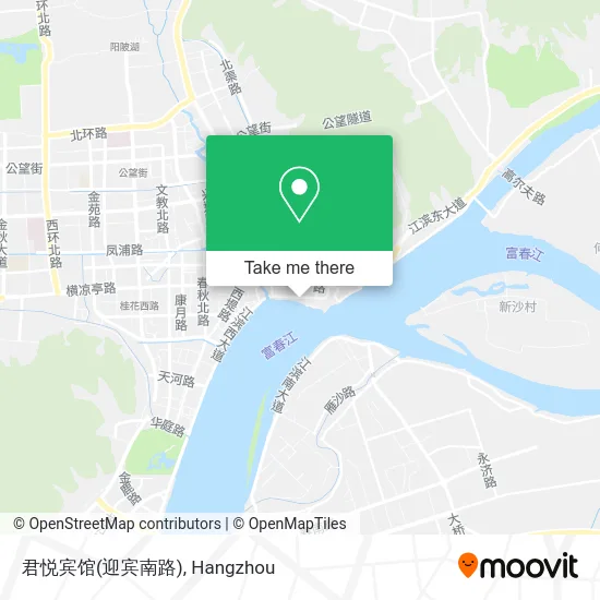 君悦宾馆(迎宾南路) map