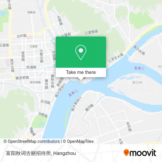 富阳秋词古丽招待所 map