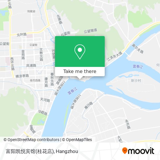 富阳凯悦宾馆(桂花店) map