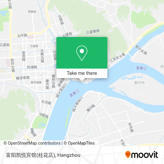 富阳凯悦宾馆(桂花店) map