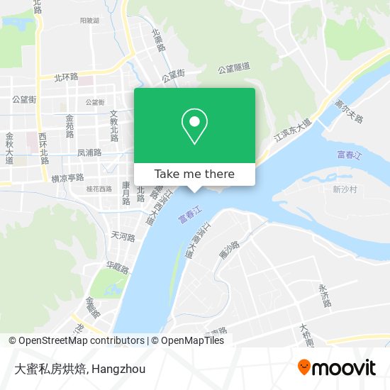 大蜜私房烘焙 map