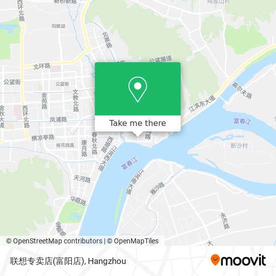 联想专卖店(富阳店) map