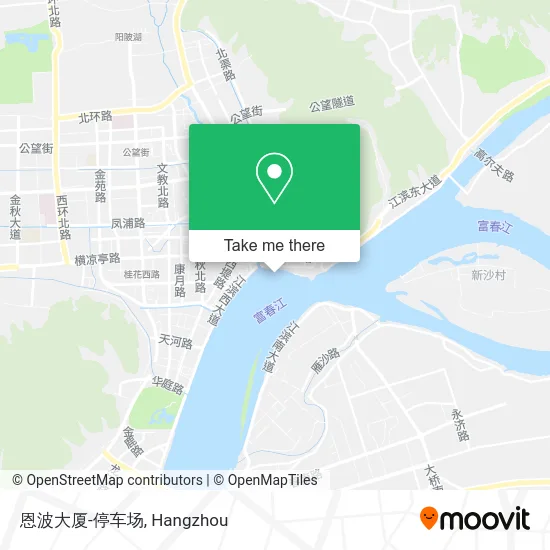 恩波大厦-停车场 map