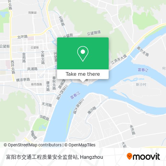 富阳市交通工程质量安全监督站 map