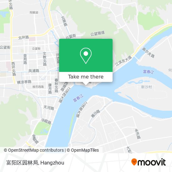 富阳区园林局 map