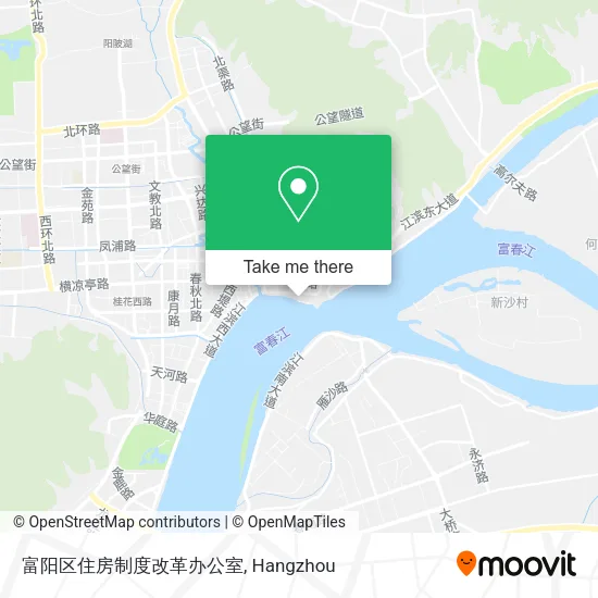 富阳区住房制度改革办公室 map