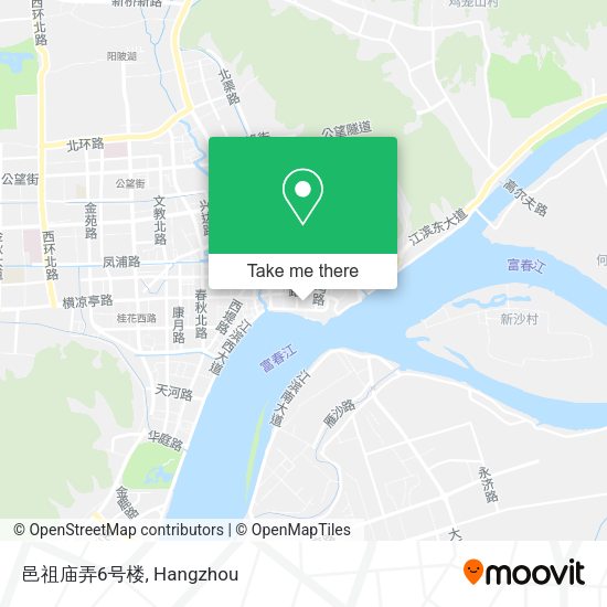 邑祖庙弄6号楼 map