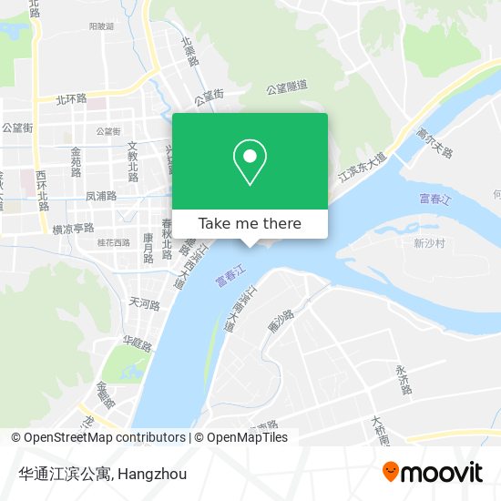 华通江滨公寓 map