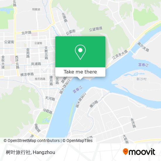 树叶旅行社 map