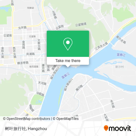 树叶旅行社 map