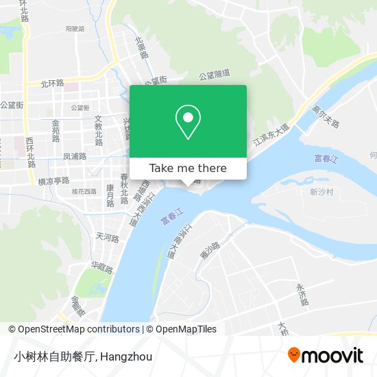 小树林自助餐厅 map