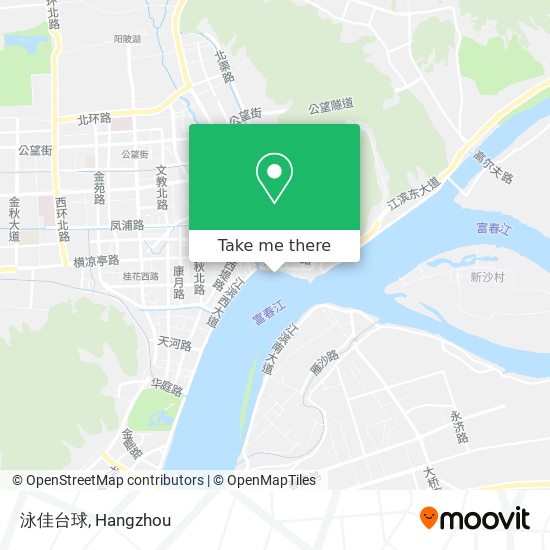 泳佳台球 map