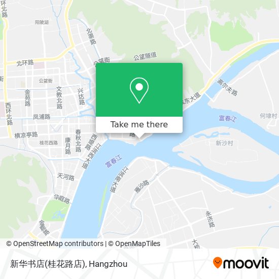 新华书店(桂花路店) map