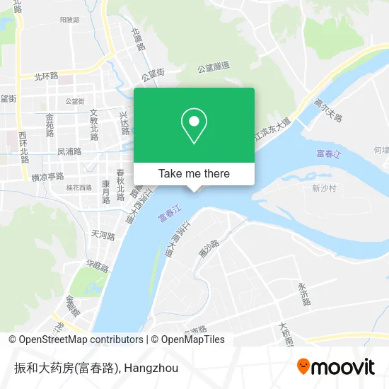 振和大药房(富春路) map