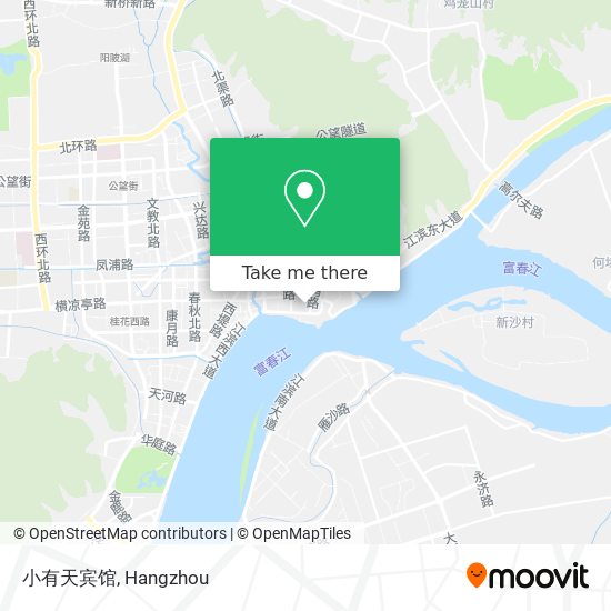 小有天宾馆 map