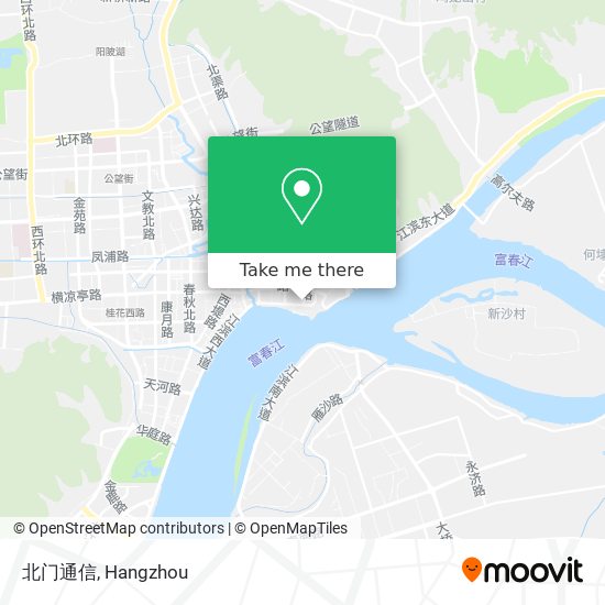 北门通信 map